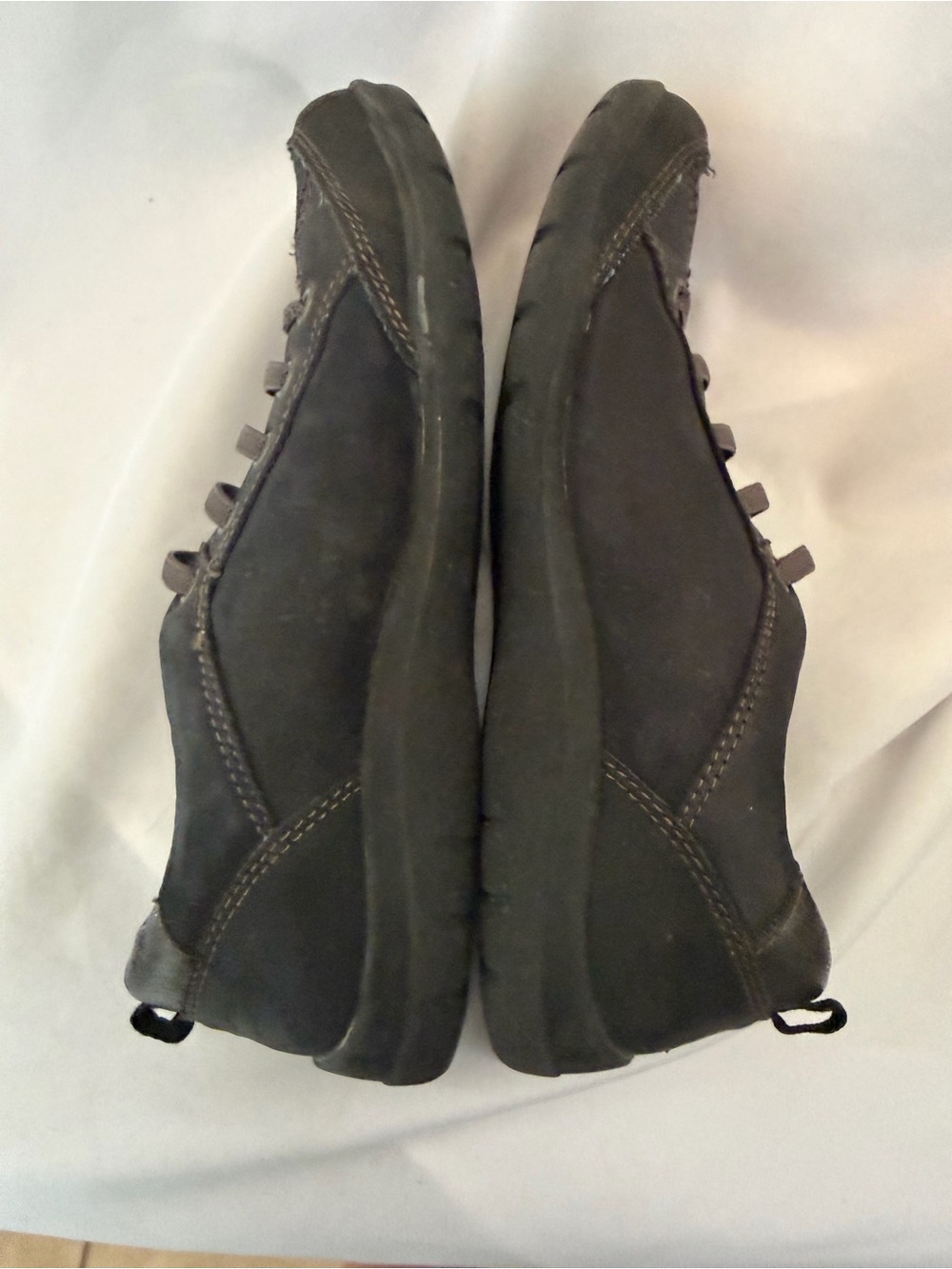 Earth Origins Dark Gray Perforated Lace-Up Sneaker with Side Zipper - Picture 14 of 16